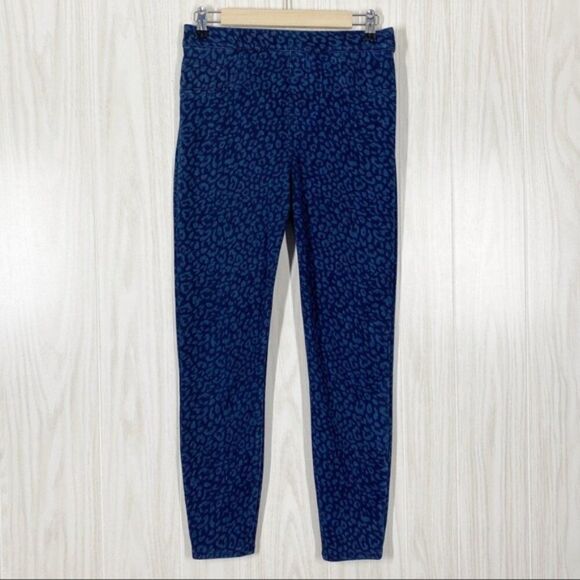 SPANX Pants - Spanx | Jean-Ish Legging In Denim Leopard Medium